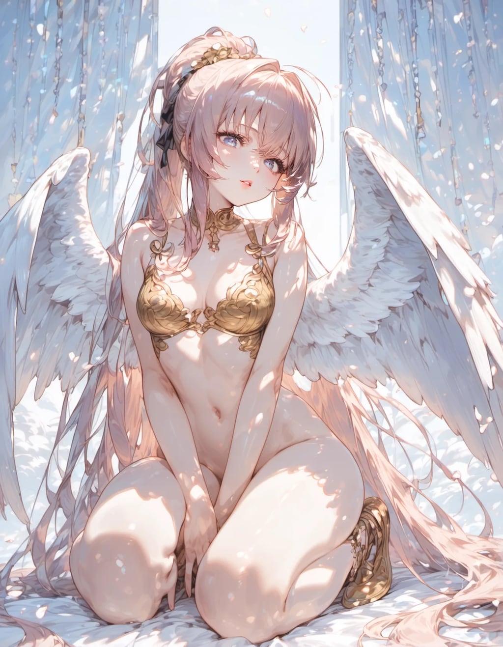 Golden Angelic Allure