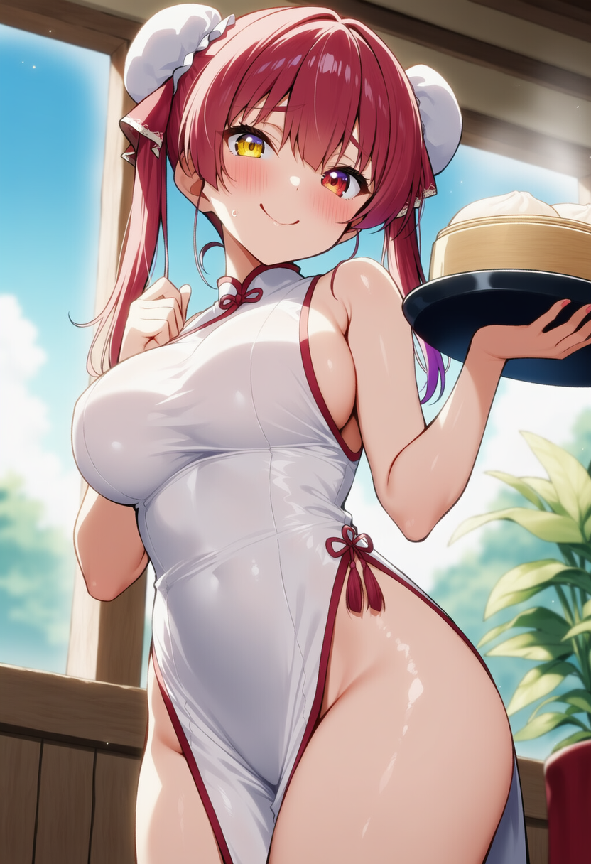 い、いらっしゃいませー！（宝鐘マリン）