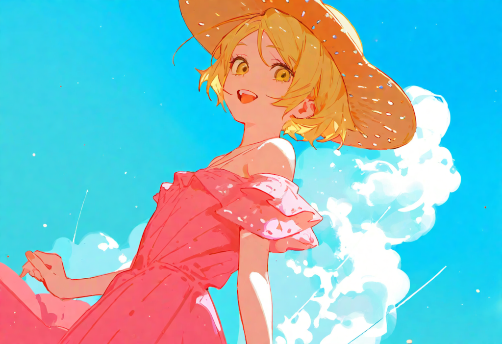 ユイちゃんと夏の空