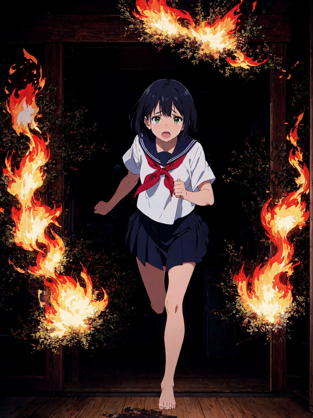 火事怖いよぉ