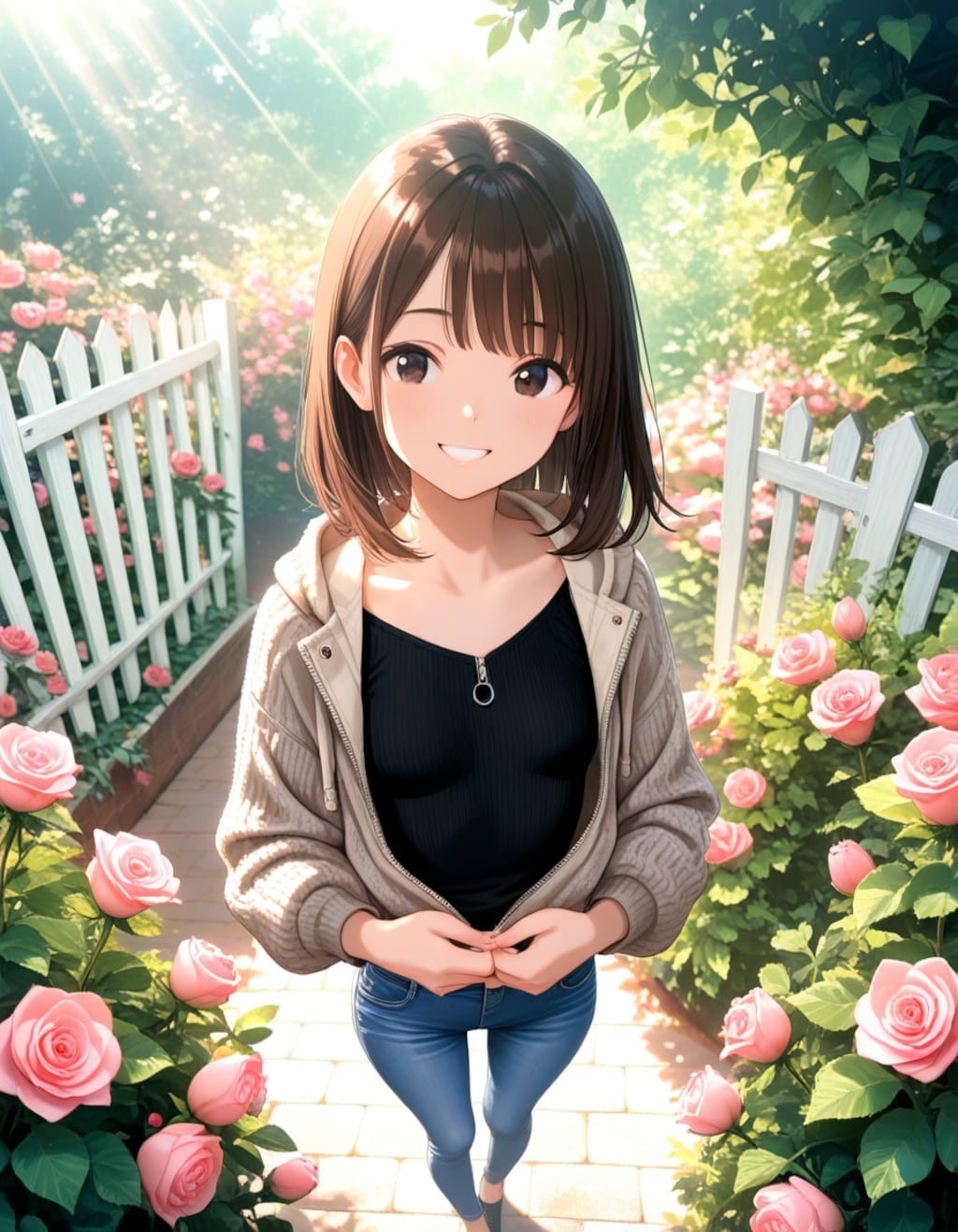 バラ園