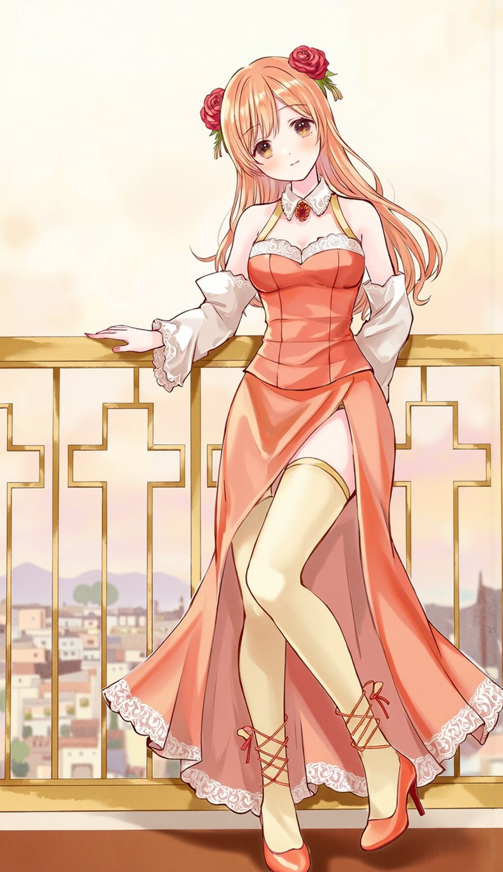 薔薇纏う夕暮乙女の優雅