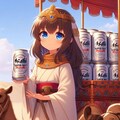 シルクロードでビールを運ぶ小さな女の子 5枚目