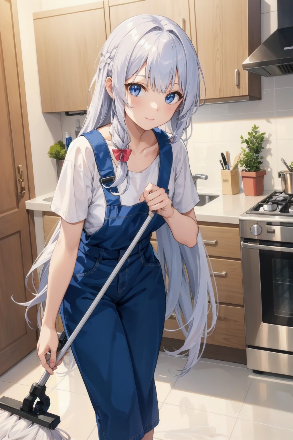 お掃除完了……！