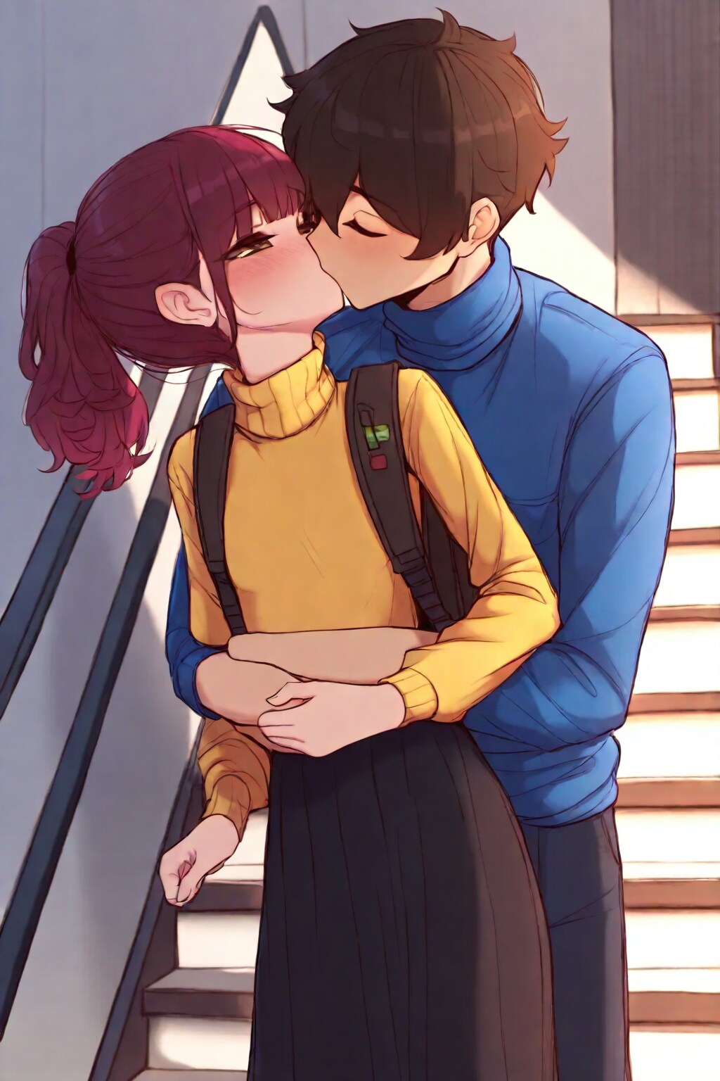 非常階段で誰も来ないうちに・・