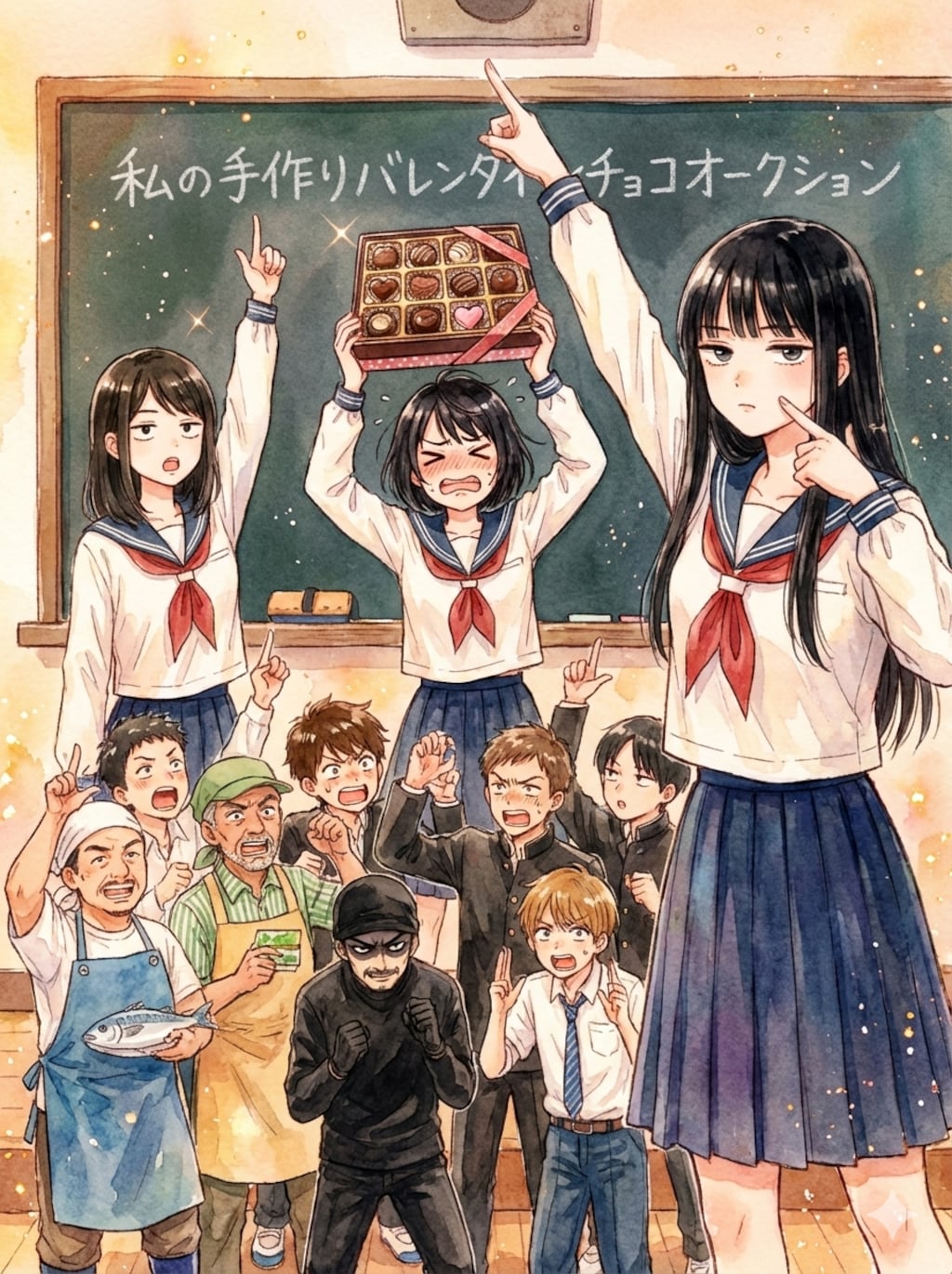 オークション会場