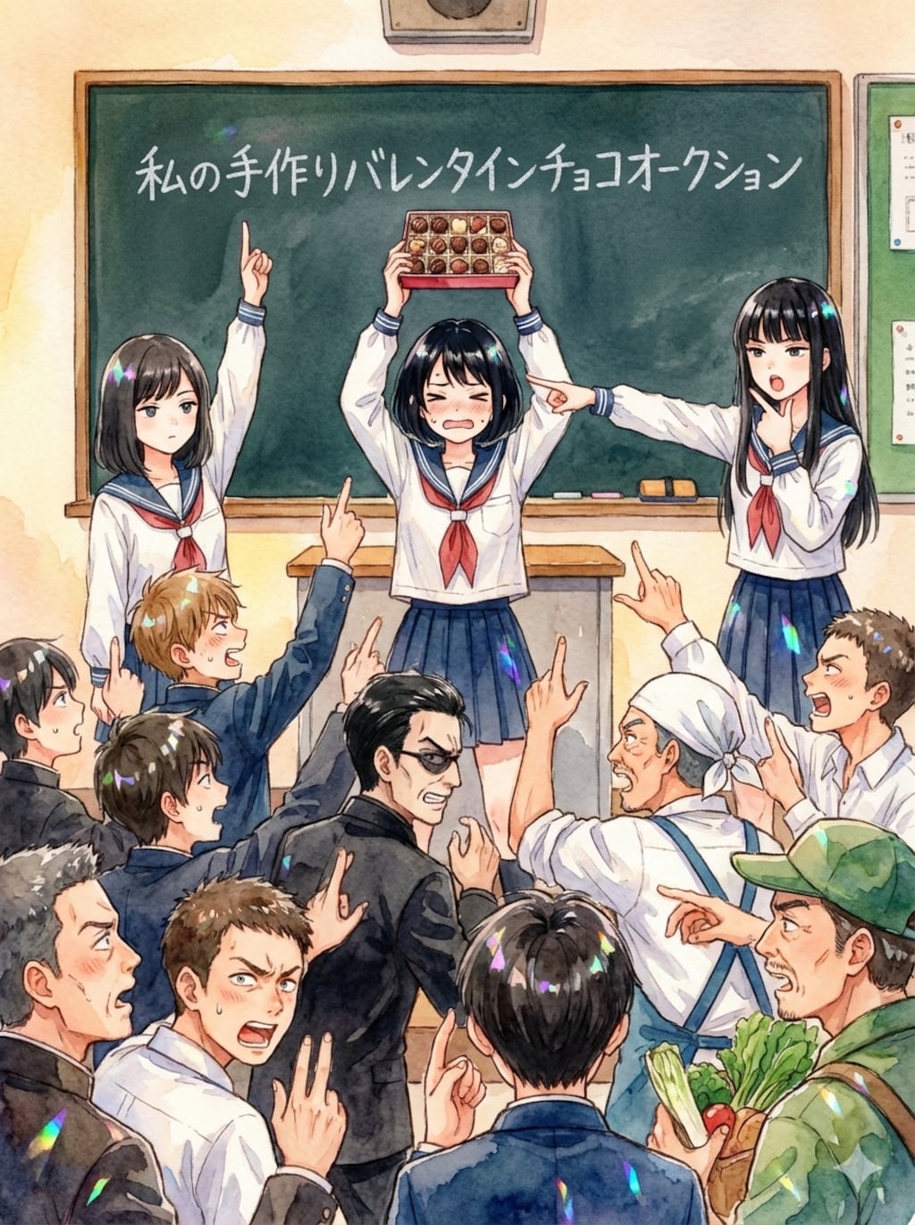 オークション会場