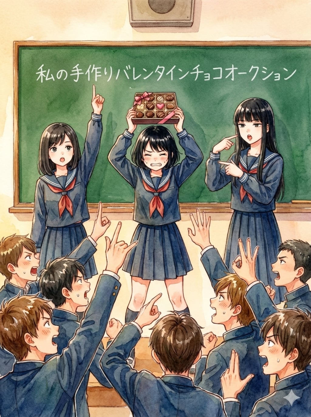 オークション会場