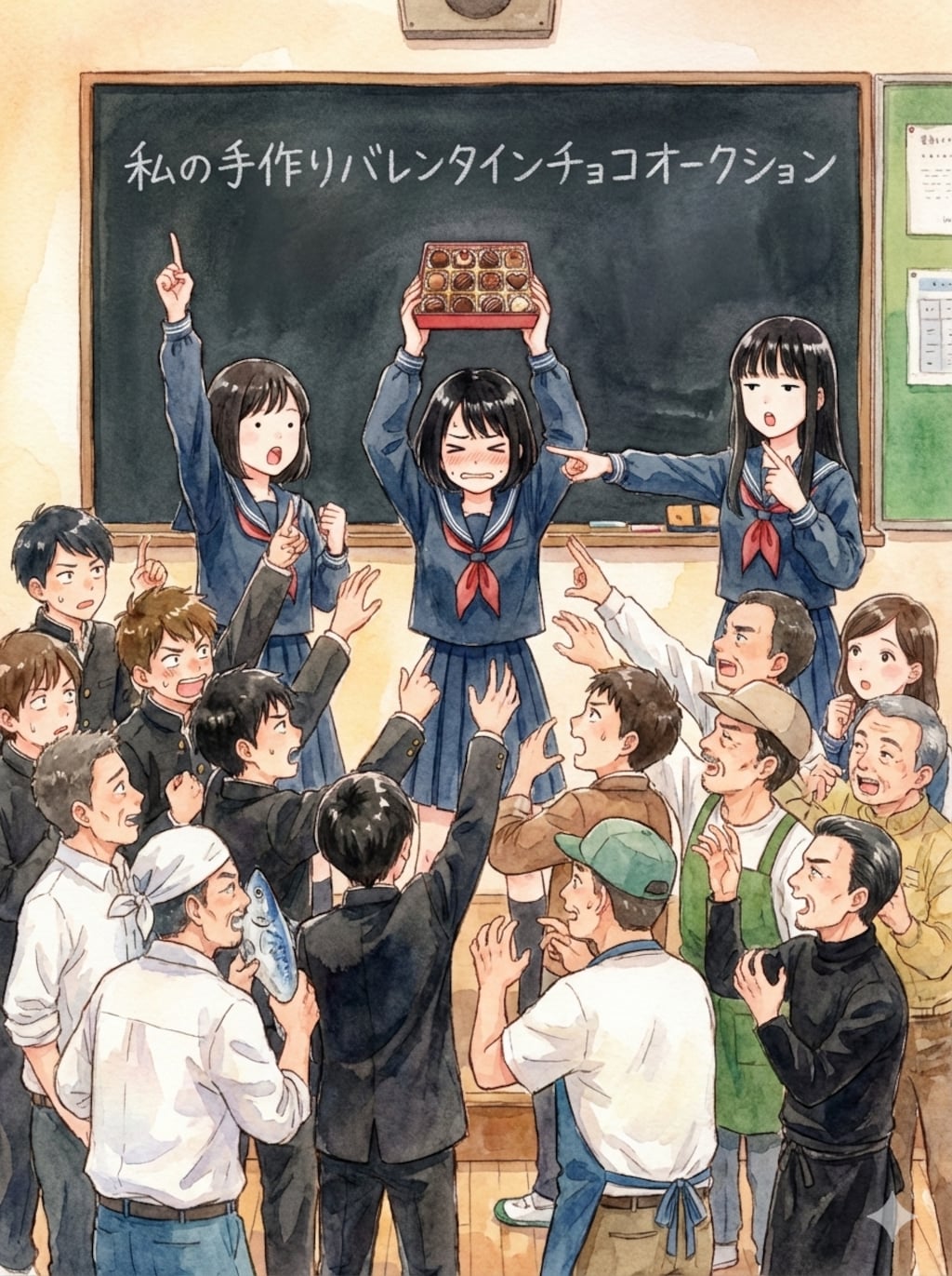 オークション会場