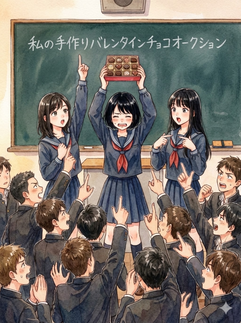 オークション会場