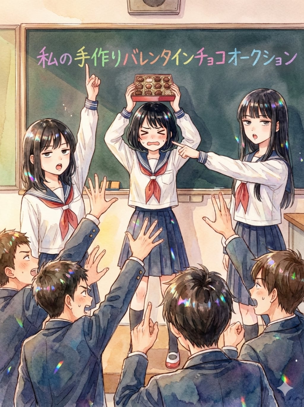 オークション会場