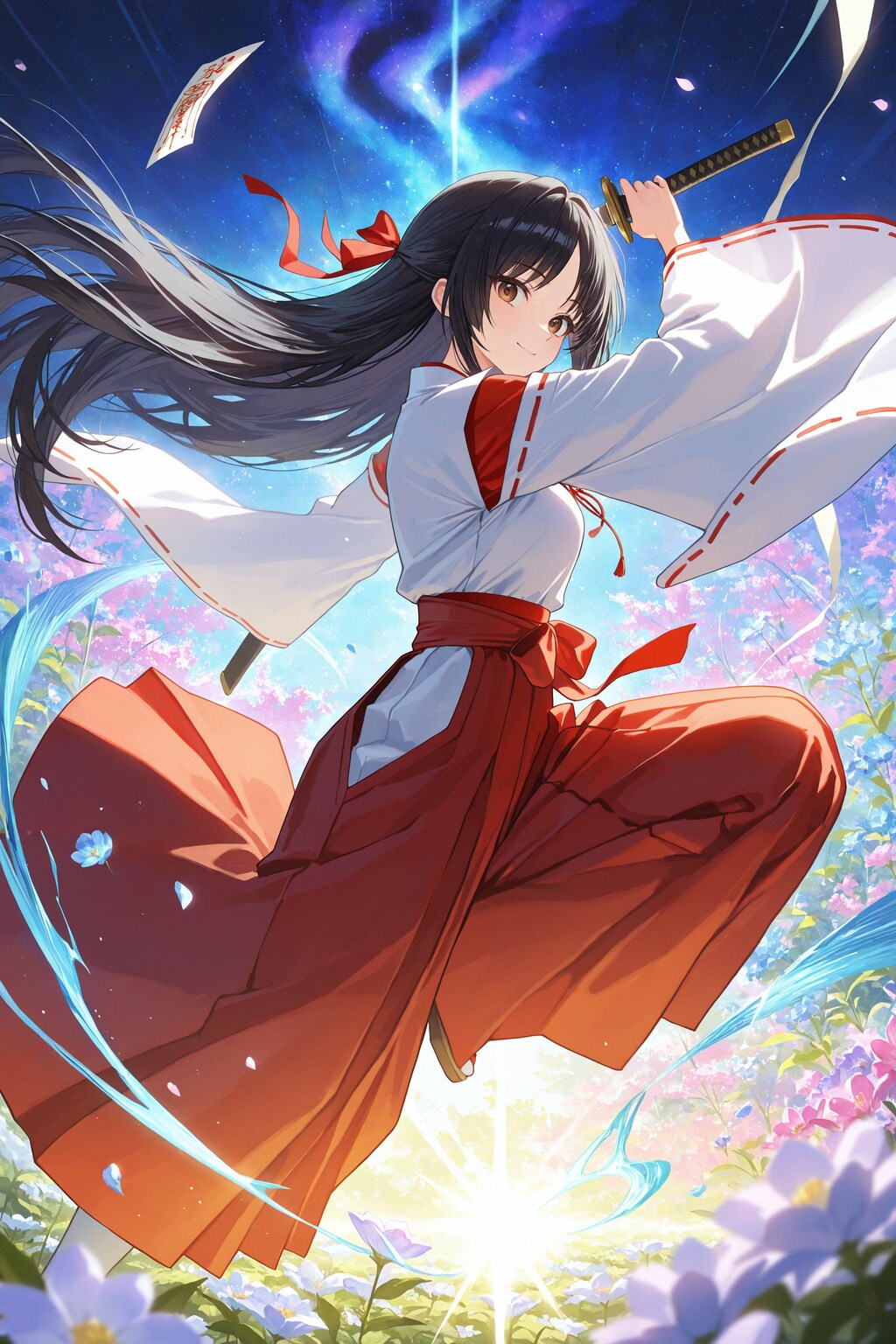 異世界神社の巫女さん（神楽さん）