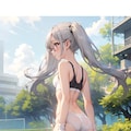 スポブラの眼鏡っ娘 2枚目