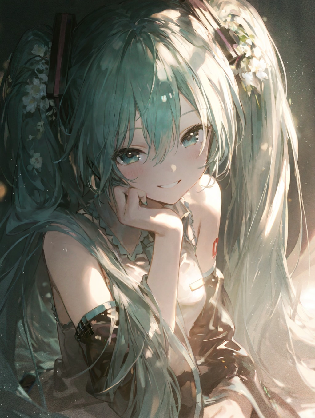 微笑み