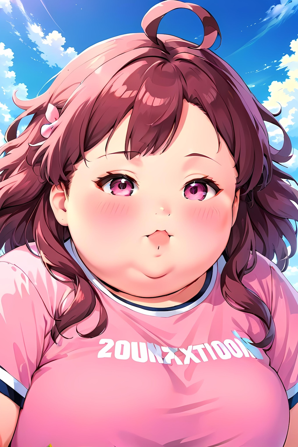 激ぽちゃ女子と空