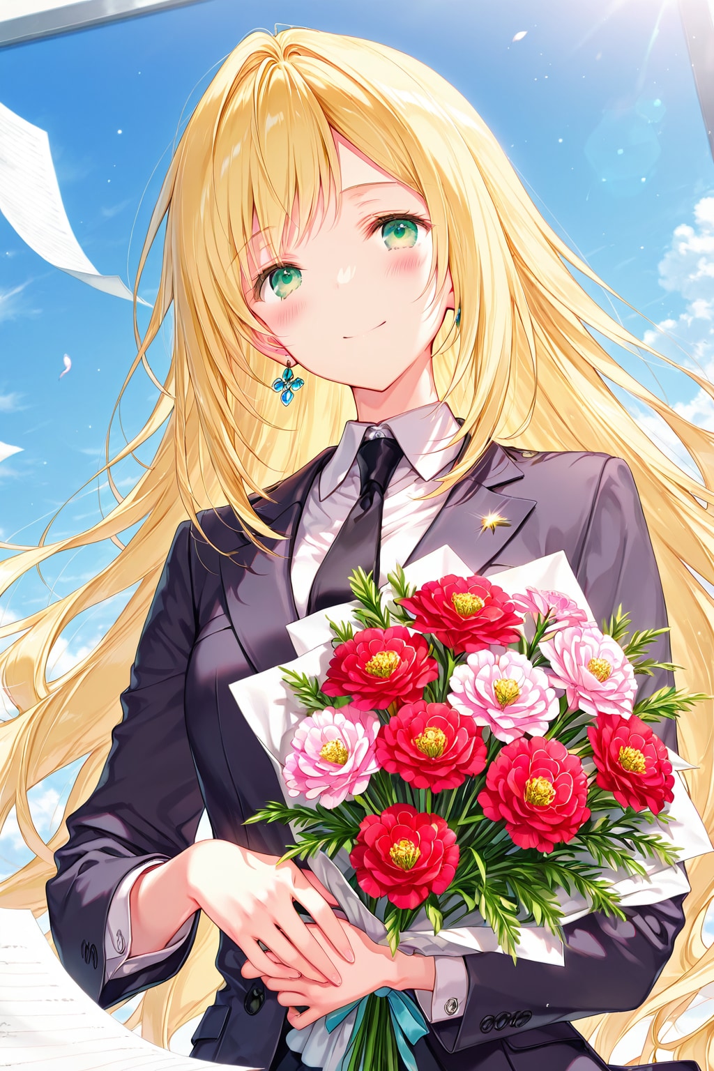 両手一杯の花束を