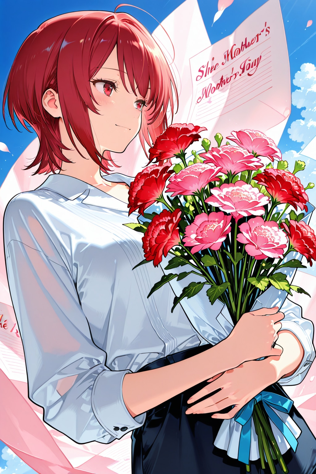 両手一杯の花束を