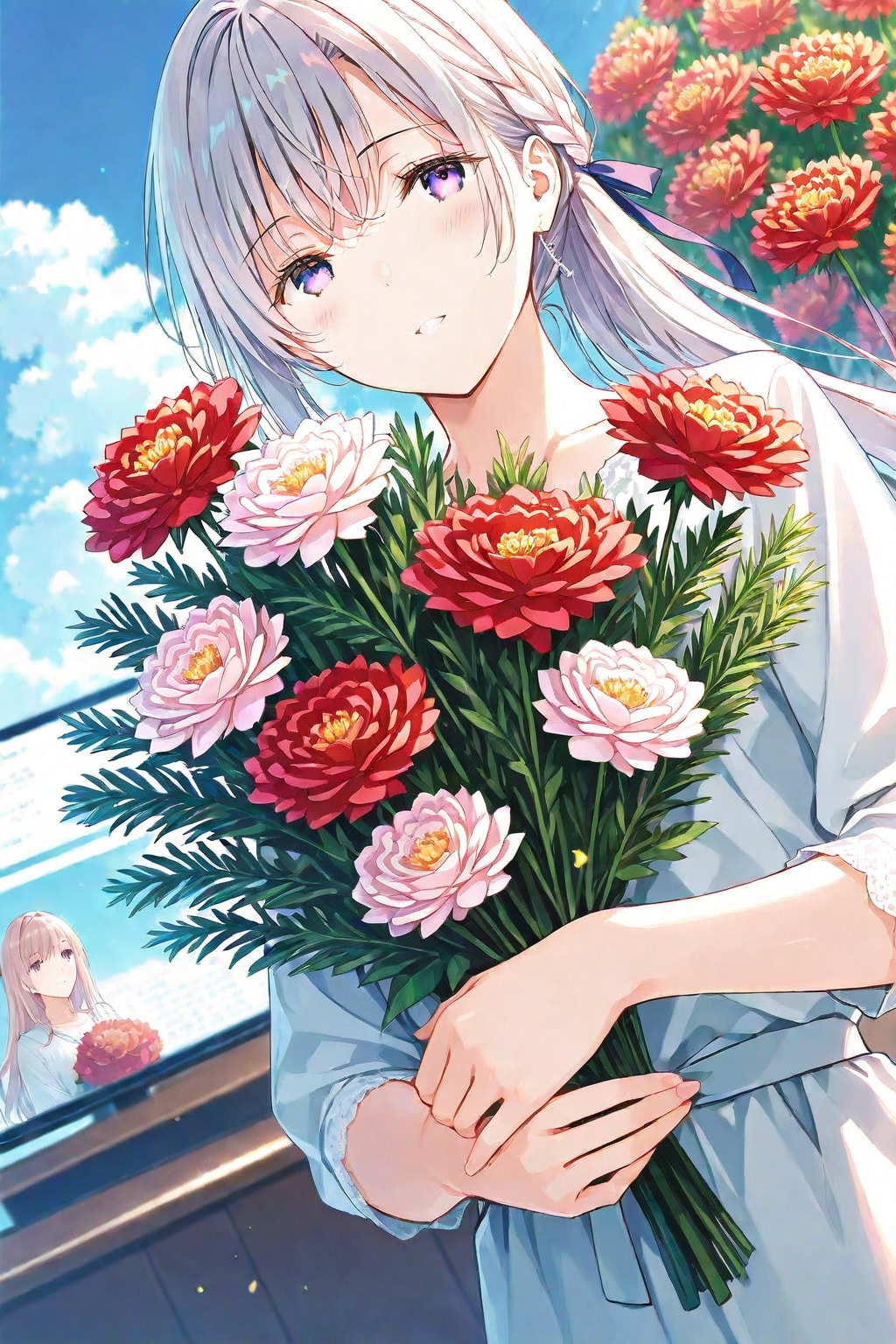 両手一杯の花束を