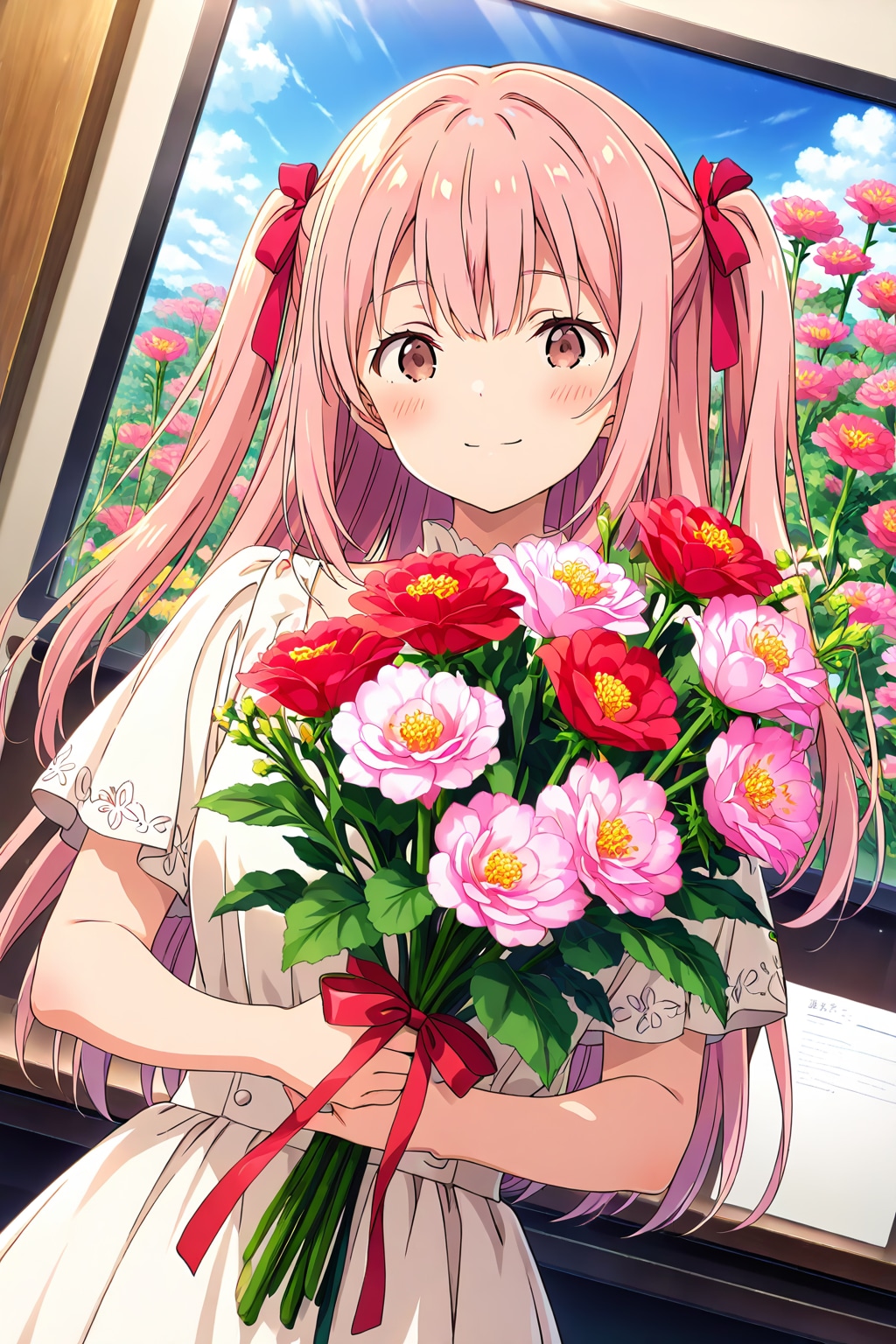 両手一杯の花束を