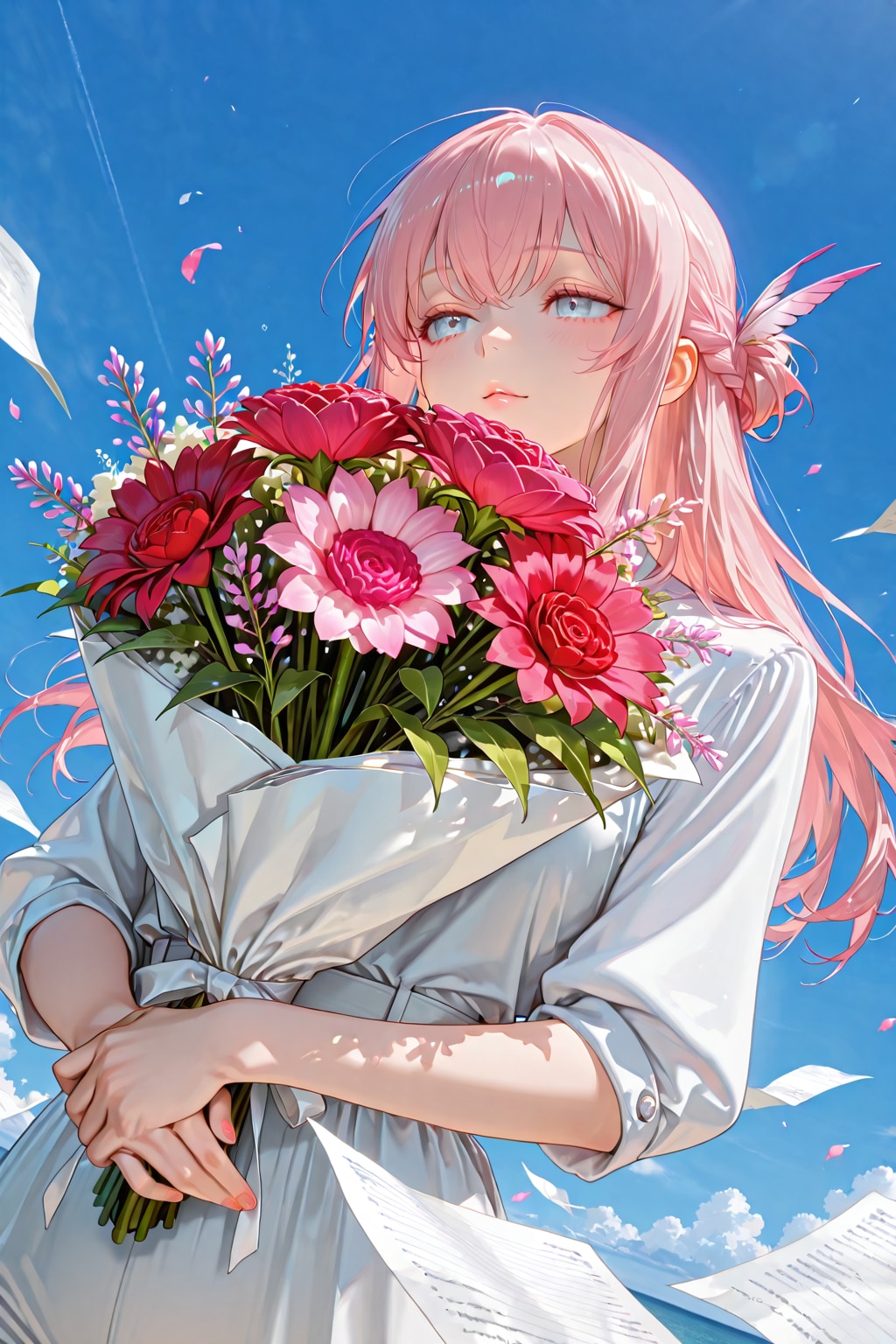 両手一杯の花束を