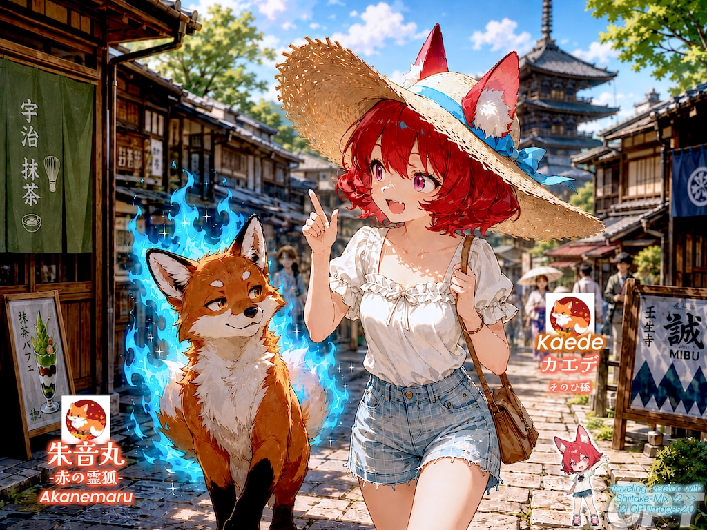 西の都と狐の旅人たち