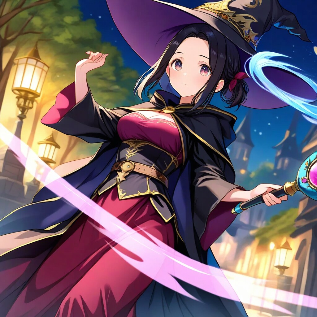 おでこ魔法使い