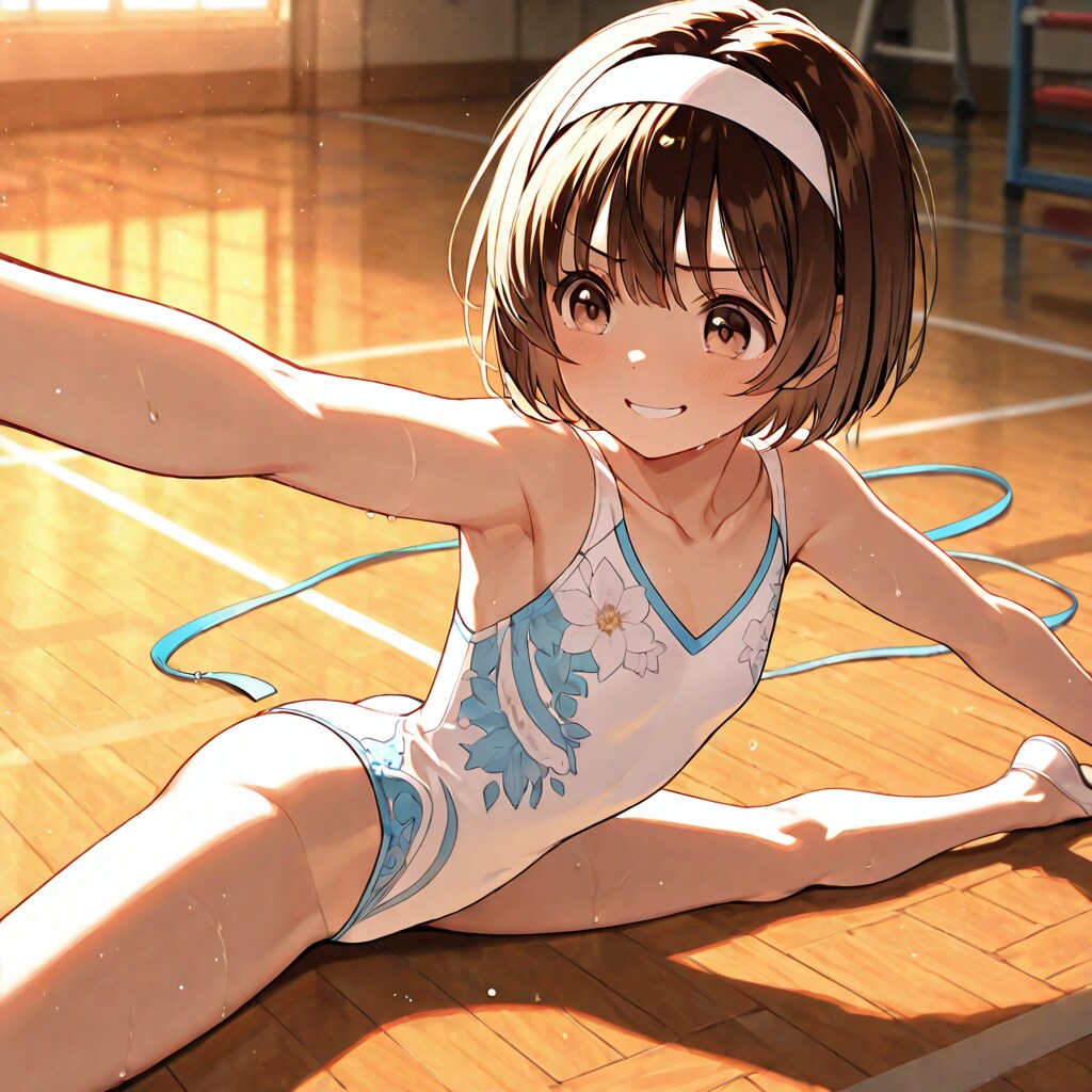 先輩に教わるストレッチタイム