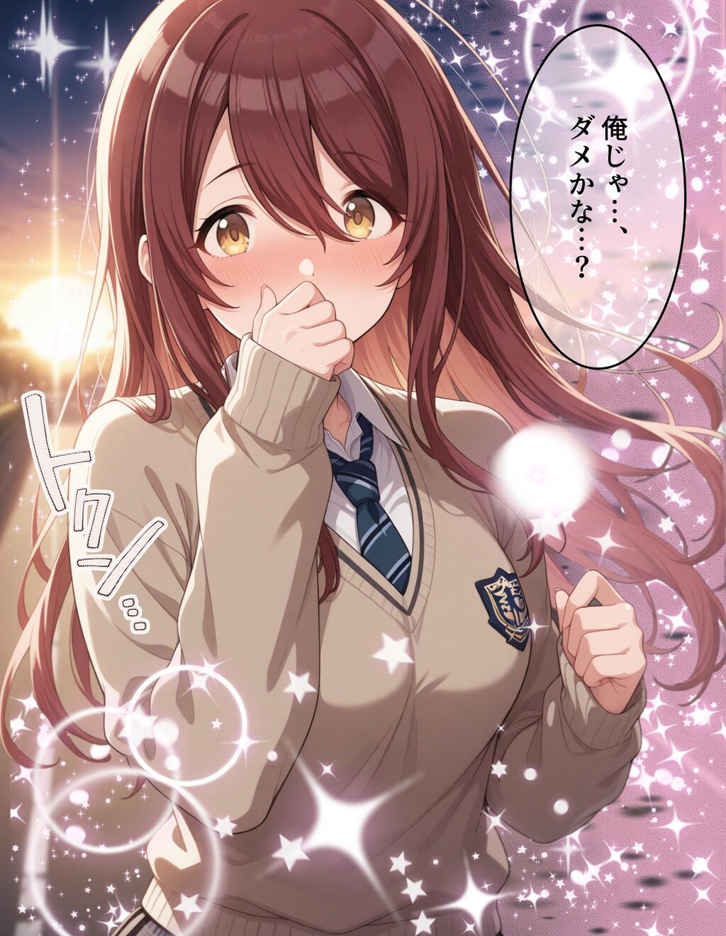 告白されてキュンとする大崎甜花