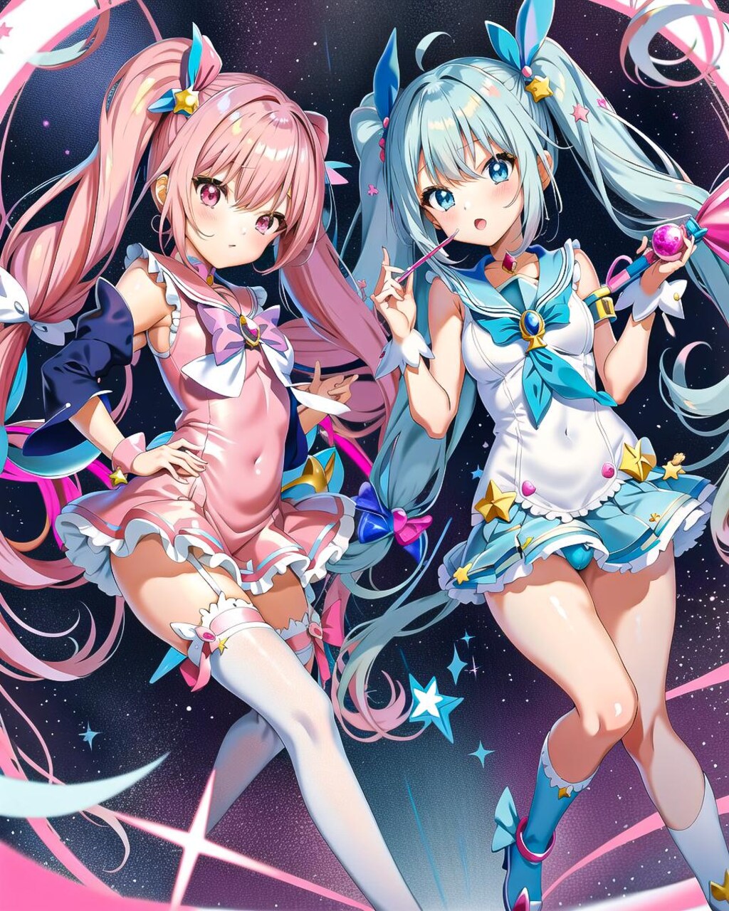 まほうしょうじょさんたち
