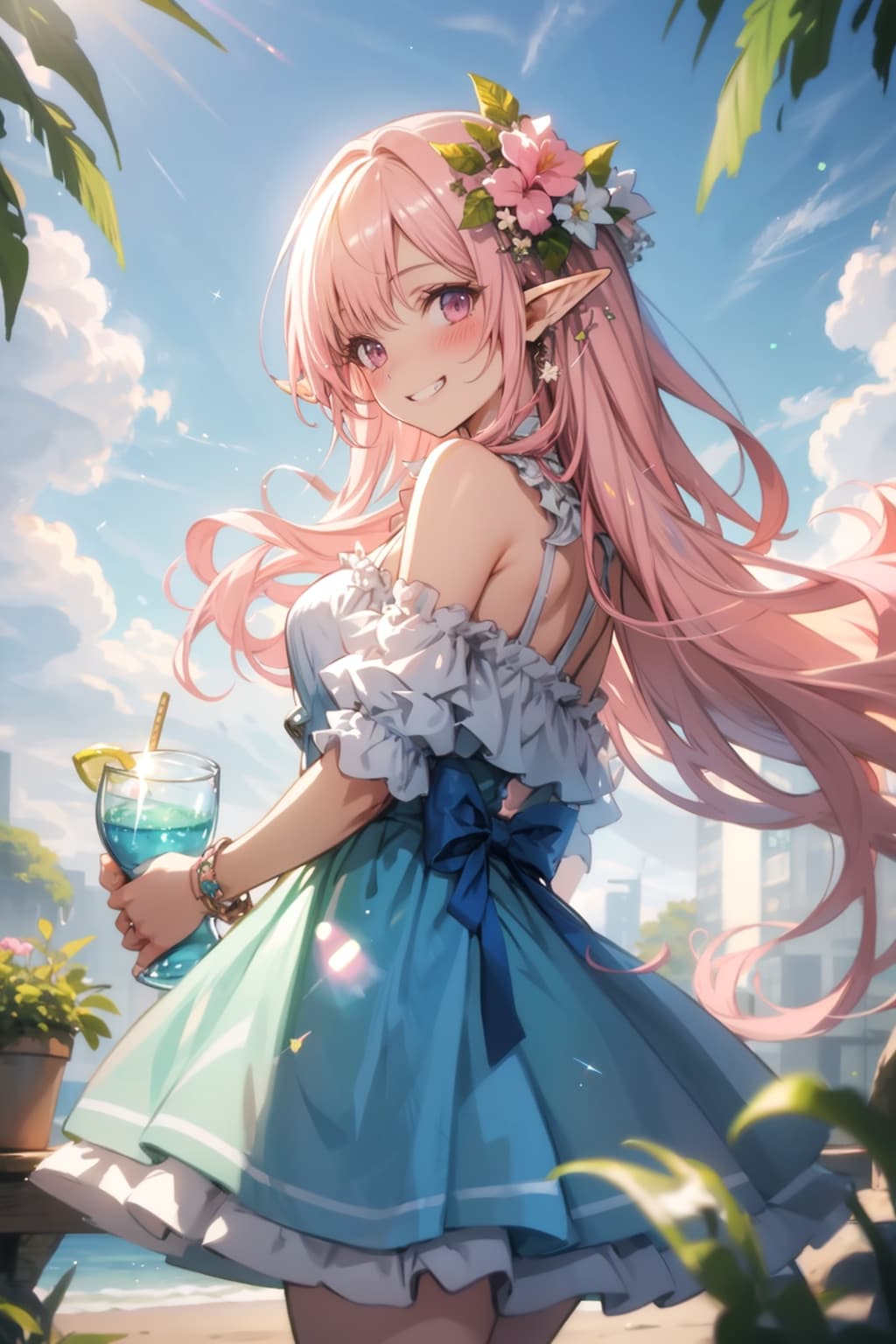 エルフさんの素敵な横顔 | の人気AIイラスト・グラビア