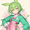 韓服ずんだもん 2枚目