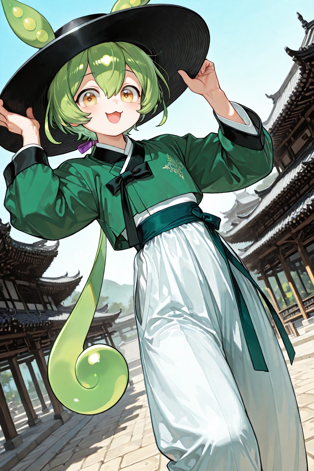 韓服ずんだもん