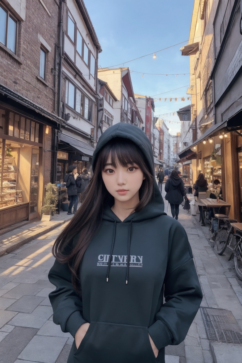 街角 | の人気AIイラスト・グラビア