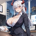 部長はセクハラ熟女の魔王様 9枚目