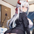 部長はセクハラ熟女の魔王様 4枚目