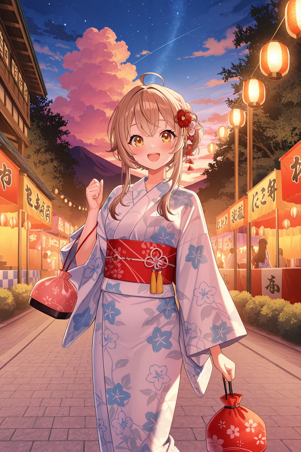 一足早い夏祭り