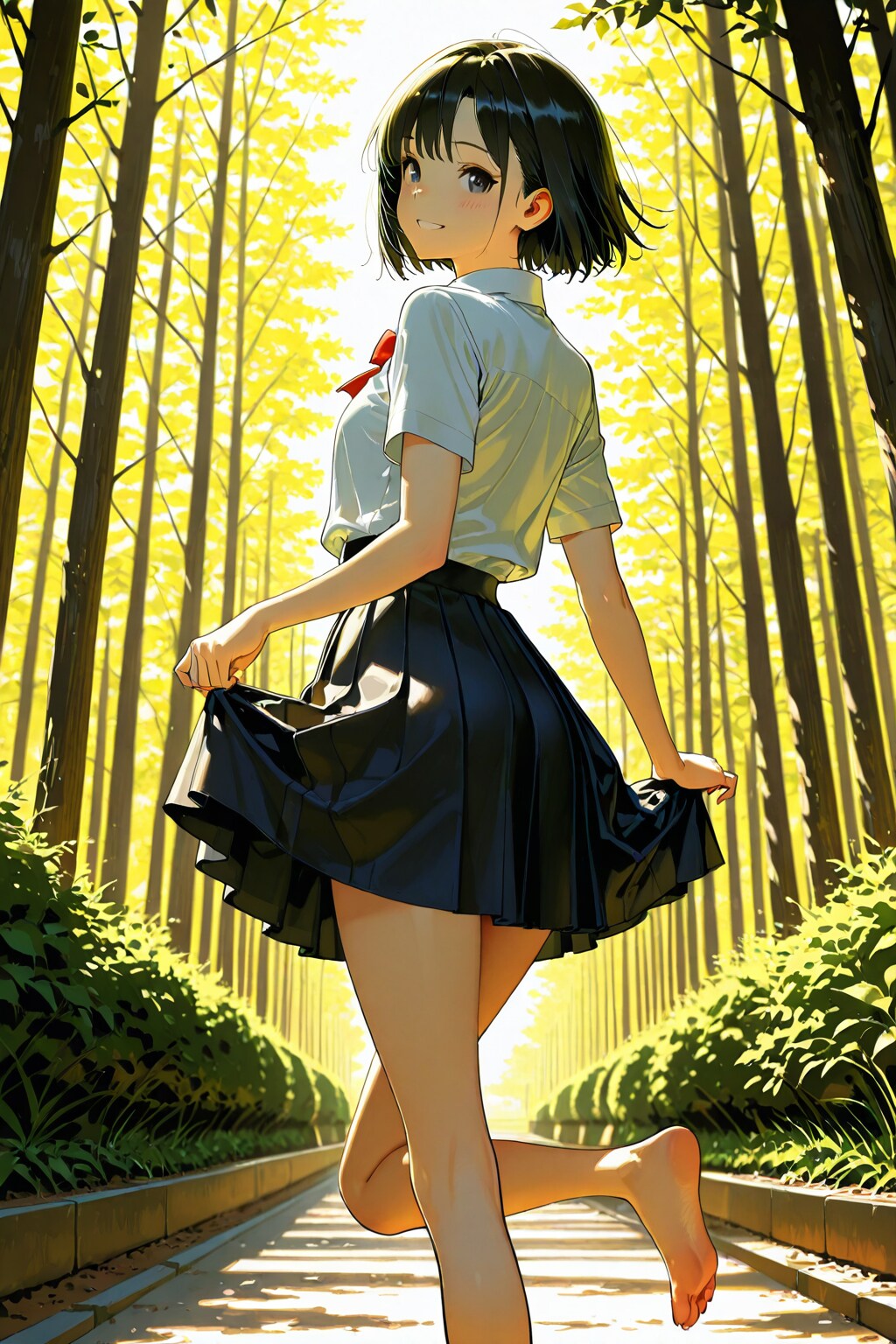 付いておいで