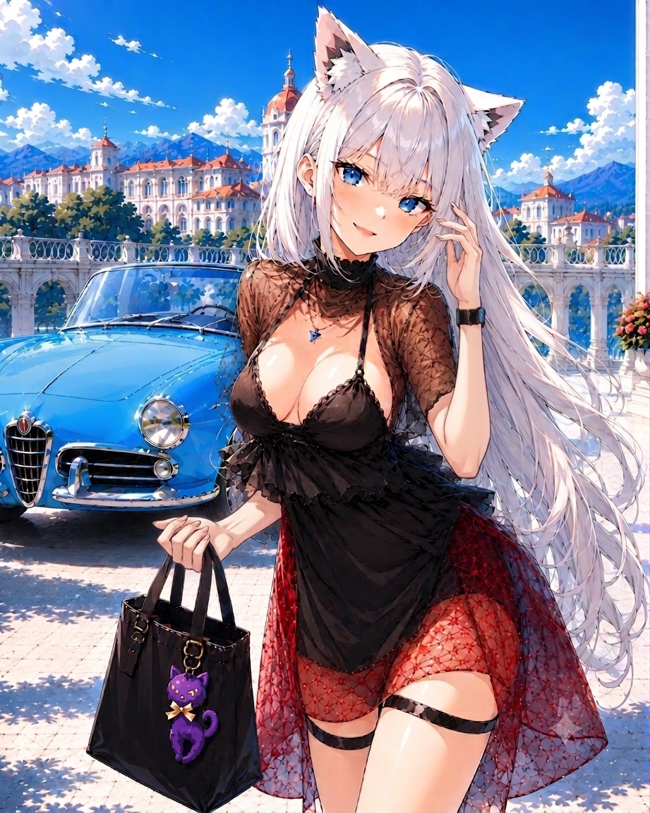 あらっ、またご用⁉️　何もなくてよ✨