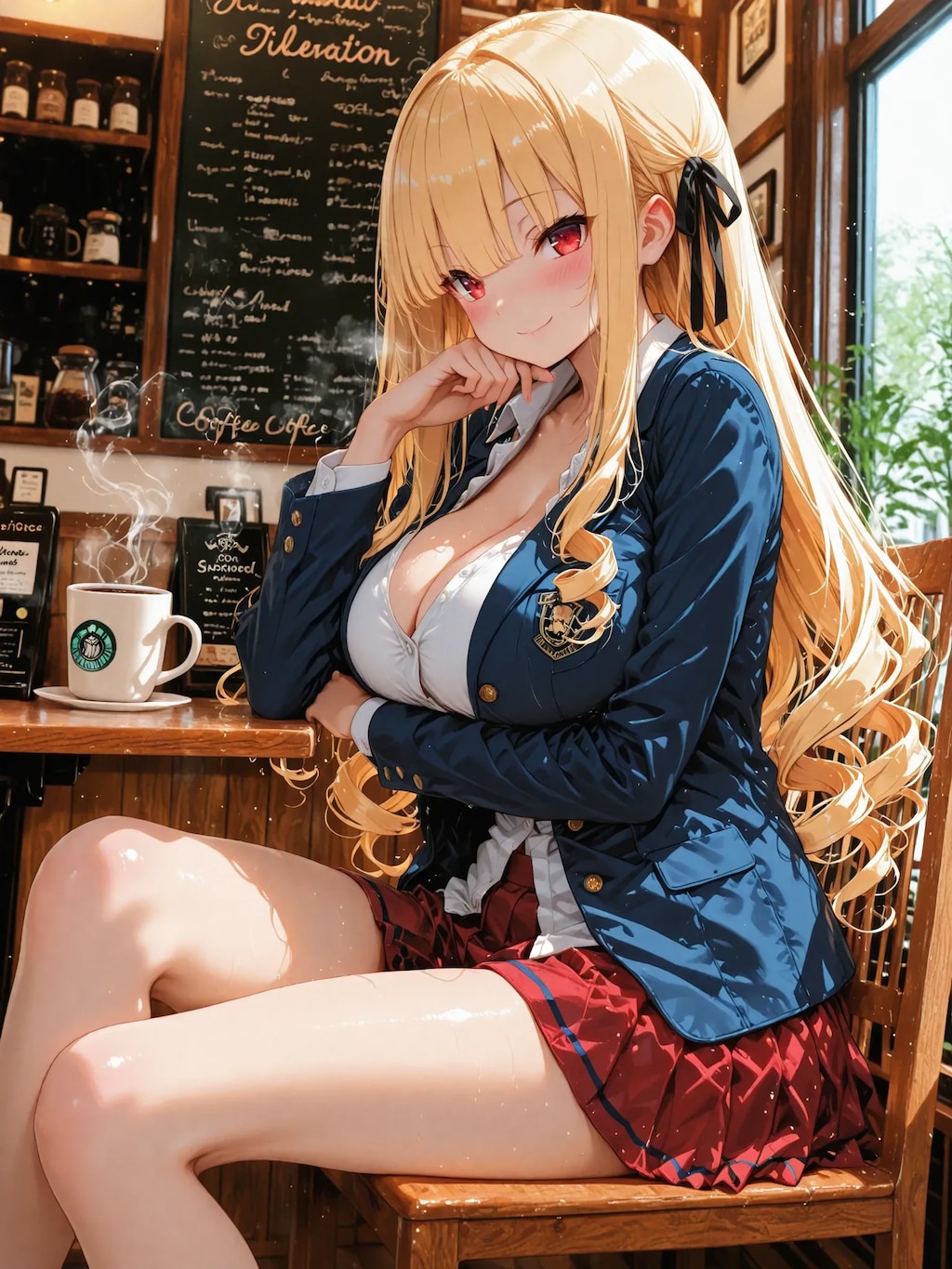 ブレザーでも可愛いお嬢様💓