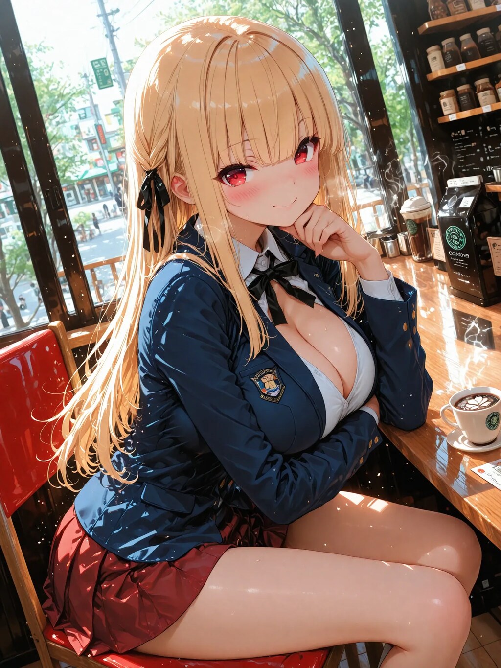 ブレザーでも可愛いお嬢様💓