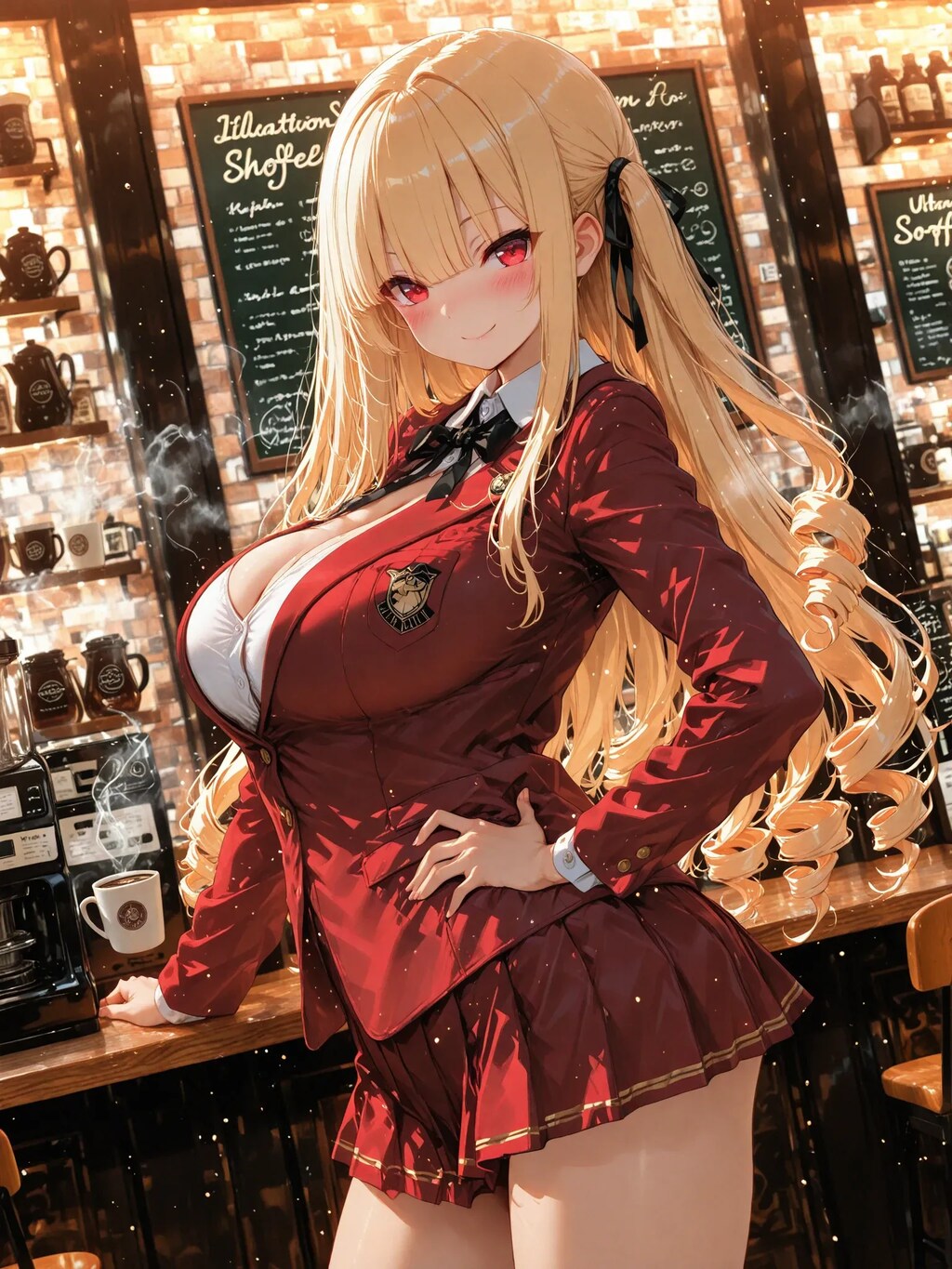 ブレザーでも可愛いお嬢様💓