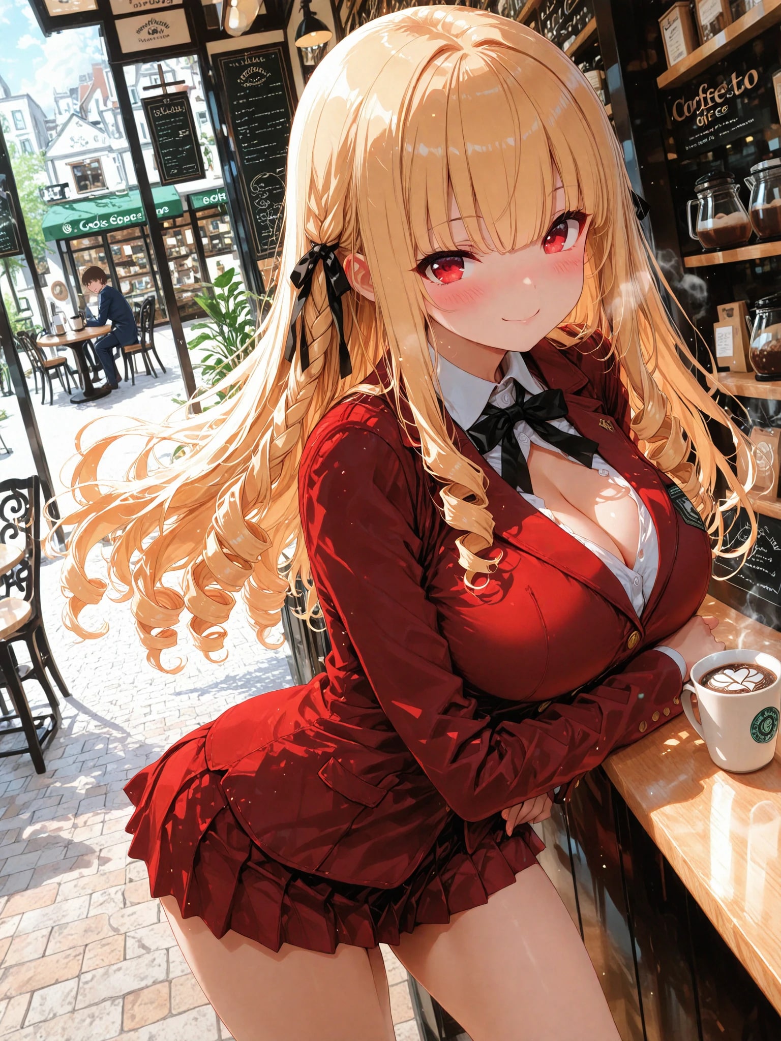 ブレザーでも可愛いお嬢様💓