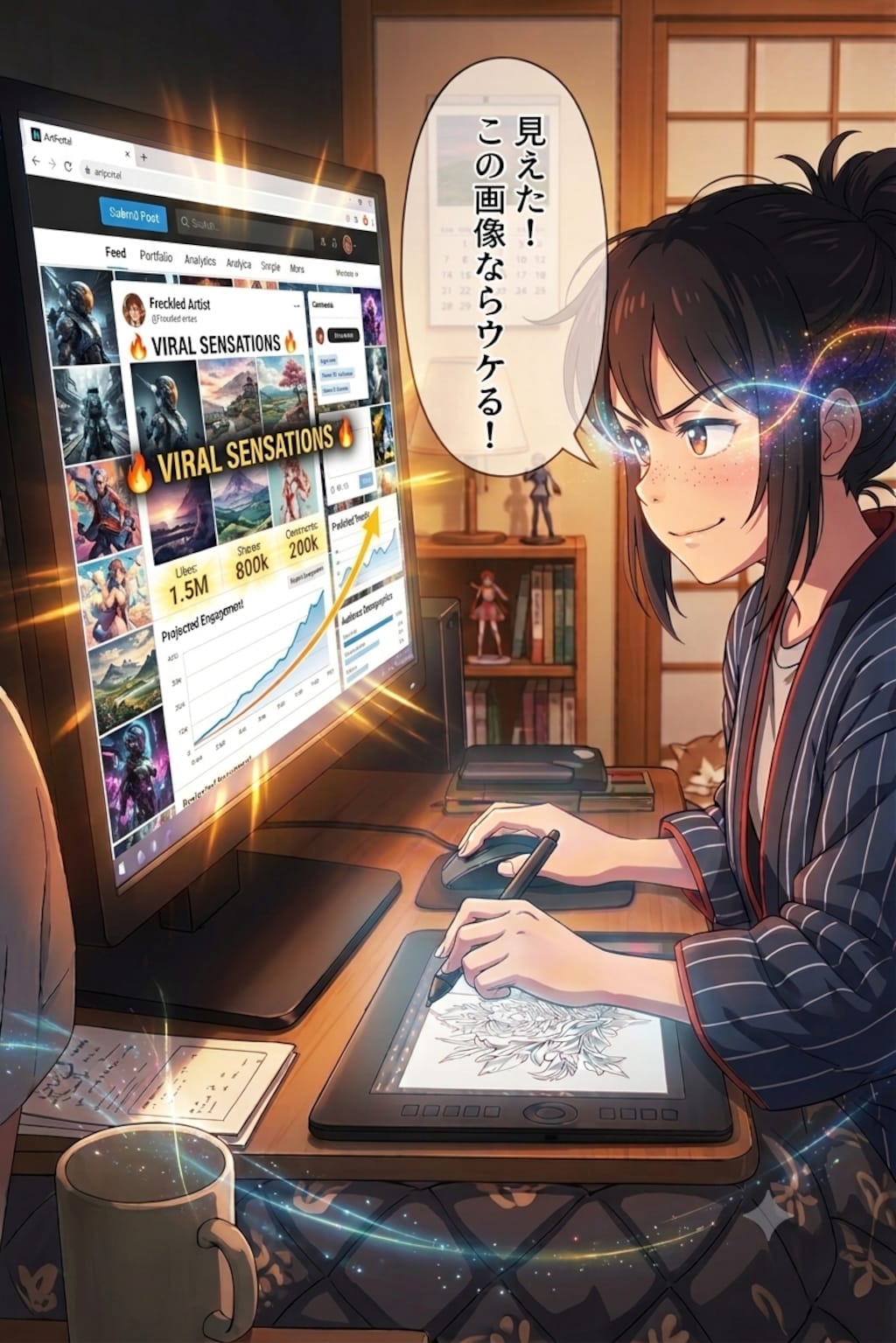 ウケるか予知能力