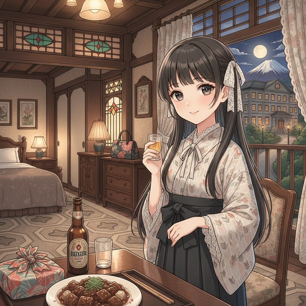黒ツイさん。2月23日 #富士山の日 #ふろしきの日