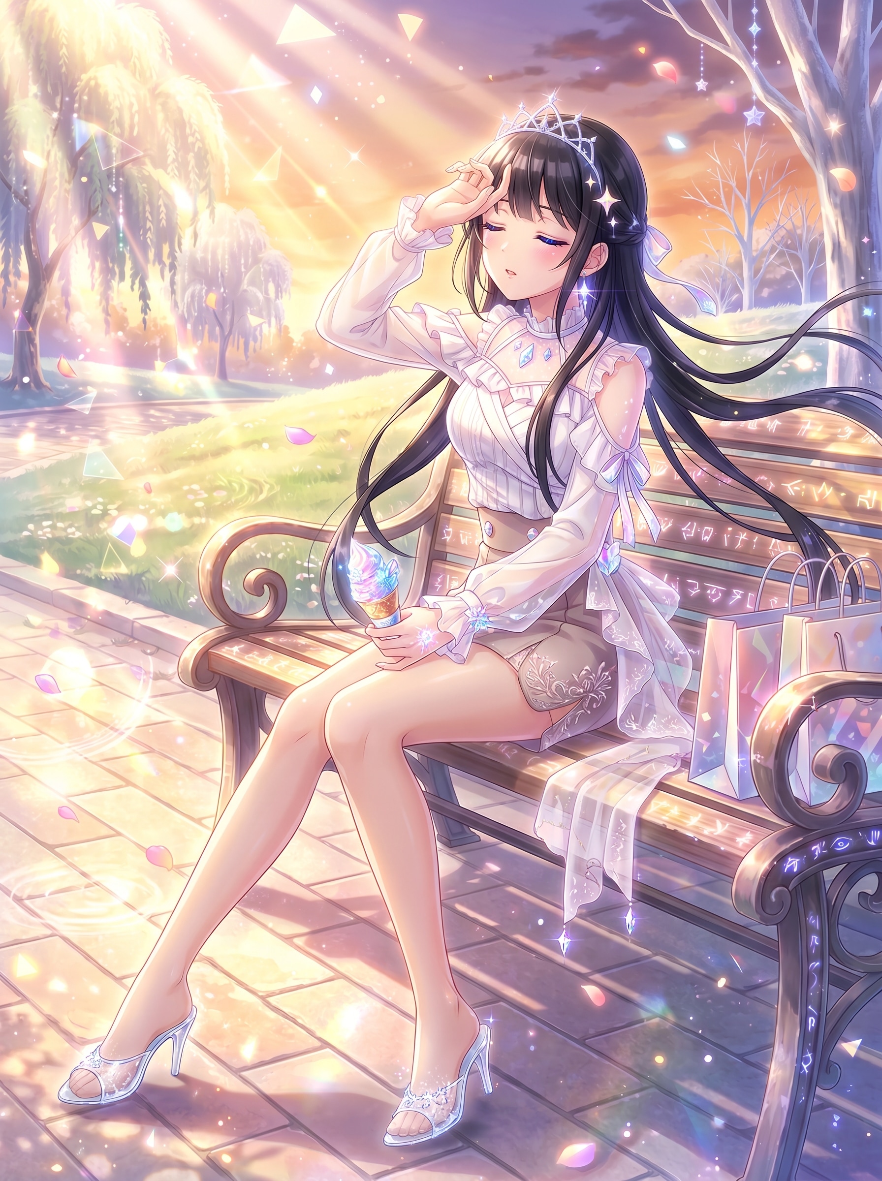 陽樹薫風の静坐 | の人気AIイラスト・グラビア