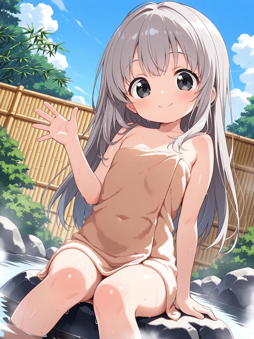 宮成桃さん、ようこそ咲岩伊町へ！