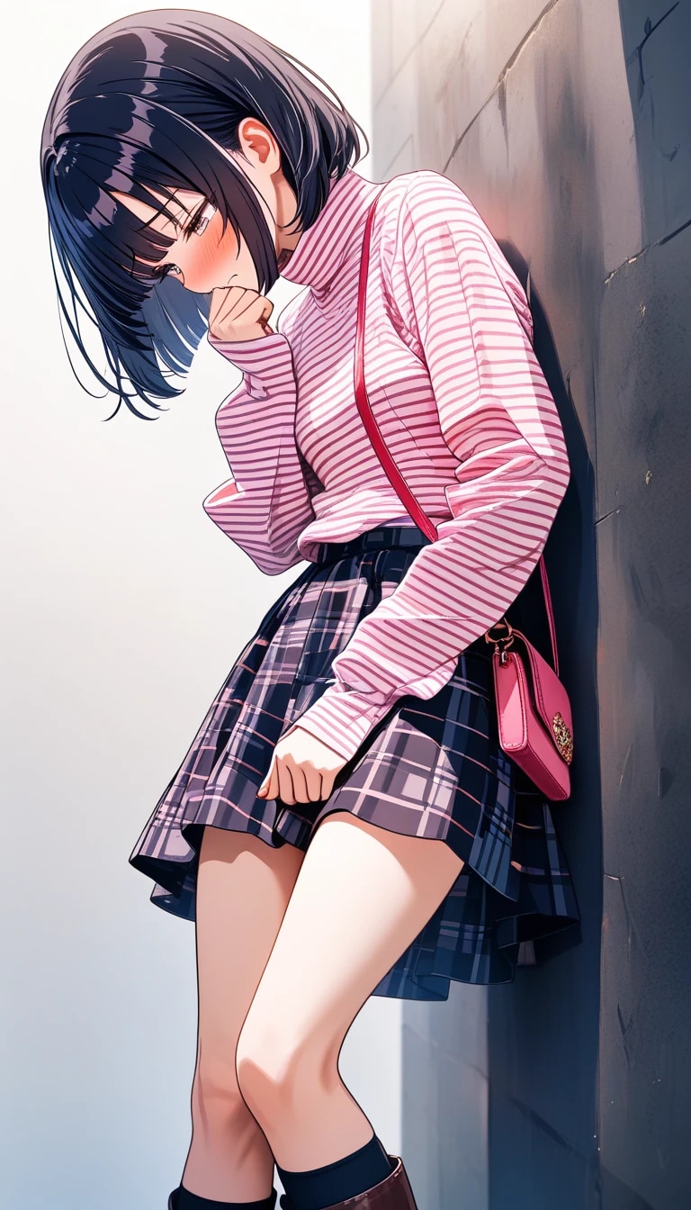 それぞれの大晦日『水族館行って、買い物して、レストラン行って…………ホテルゥ///（照）モトコ（後輩ちゃん） | の人気AIイラスト・グラビア