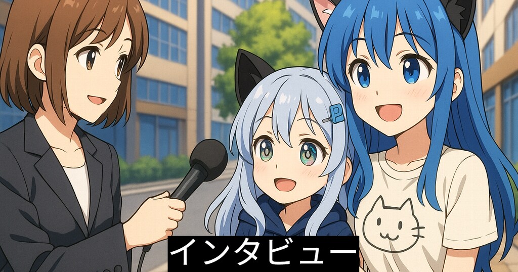 [インタビュー]を申請してみたー