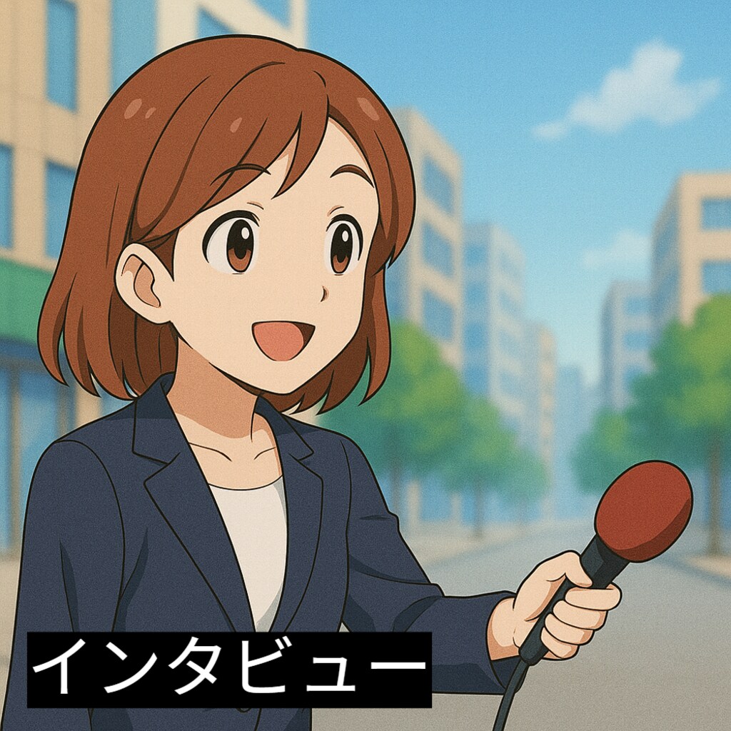 [インタビュー]を申請してみたー