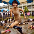 うちの学校では謎の泥んこ競技がありました 8枚目
